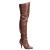 Pull on Elasticated Thigh Boot 4 inch heel  - view 3