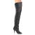 Pull on Elasticated Thigh Boot 4 inch heel  - view 1