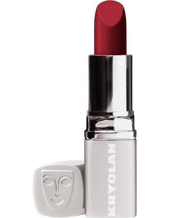 Deep Red Lipstick image
