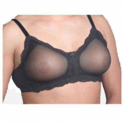 Black Transgender Bra  image