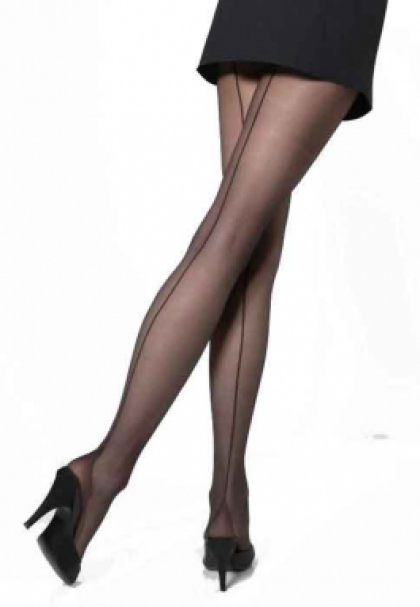 Cette Vienna 16d Seamed Tights Black image