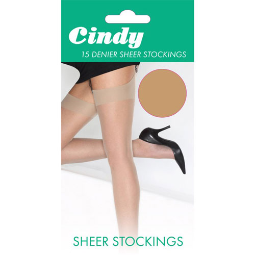 Cindy 15 denier Sheer Stockings 