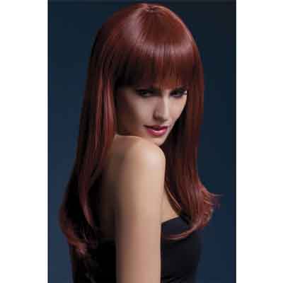 Sienna, Long wavy 2 tone wig , auburn colour  image