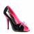 Seduce-216  Sexy Retro open toe Courts with  5 inch heel - view 2