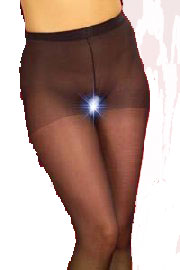 Sheer Tights with open crotch image
