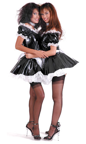 High quality PVC French Maid Outfit image