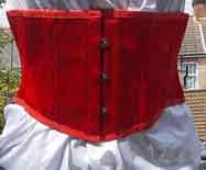  Return Red underbust cincher 28" (71cm)  image